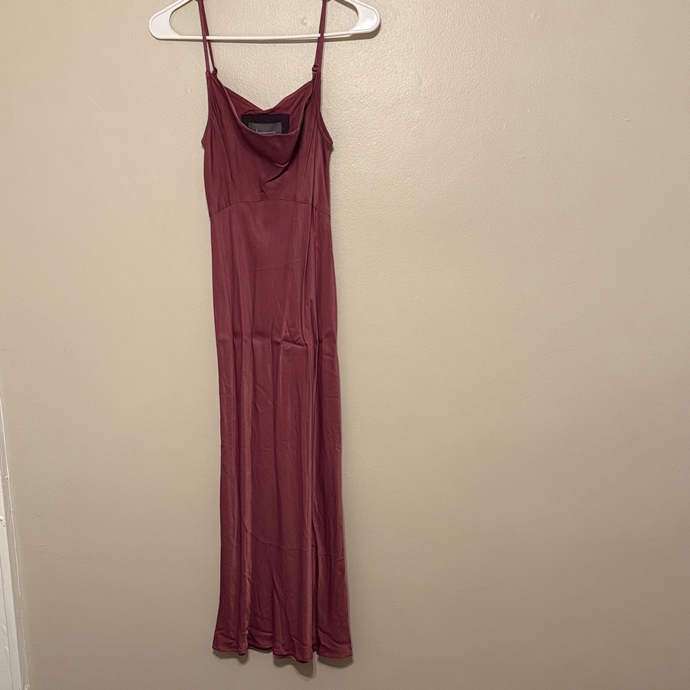 Anthropologie Mauve Midi Dress - Picture 3 of 4